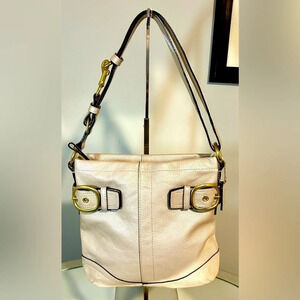 Gently Used COACH Tan Leather Soho Shoulder Bag